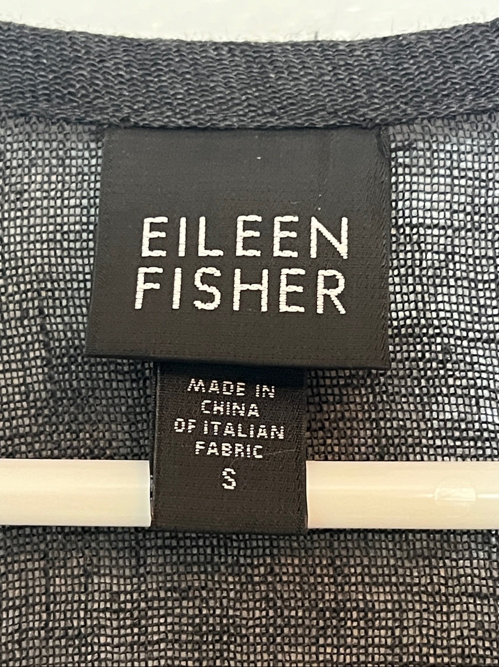 Eileen Fisher Italian Linen Tunic/Dress/swim Cover Up - Picture 3 of 14